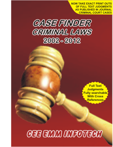 Case Finder - Criminal Laws